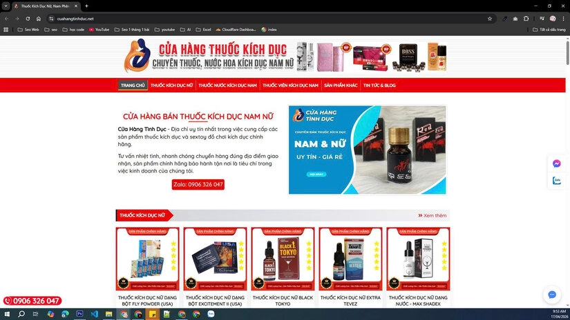 Phân phối thuốc kích dục nữ Bình Dương Chính Hãng