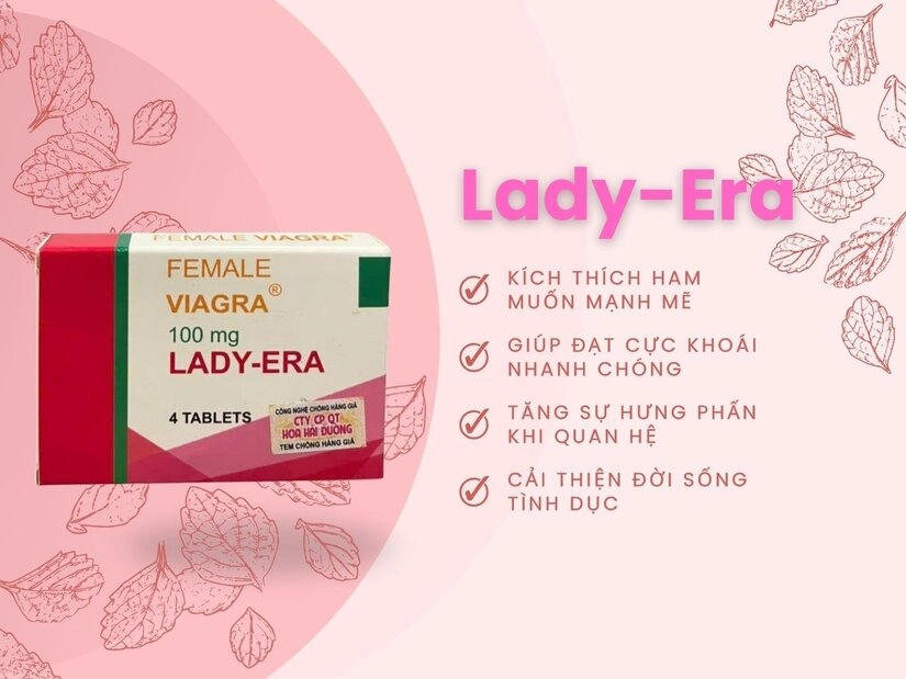 Dòng sản phẩm thuốc kích dục Lady Era