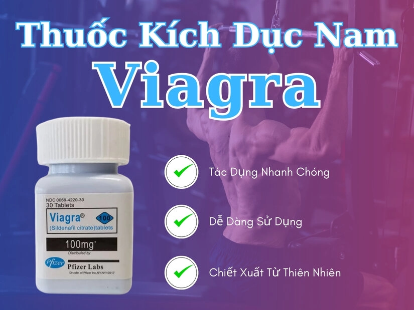 Giới thiệu sản phẩm thuốc kích dục nam Viagra