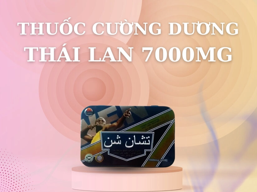 Các thành phần chính của thuốc kích dục nam Thái Lan 7000mg
