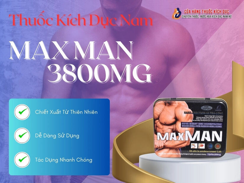 Nam 07 Thuốc Tăng Kích Thước Dương Vật Maxman