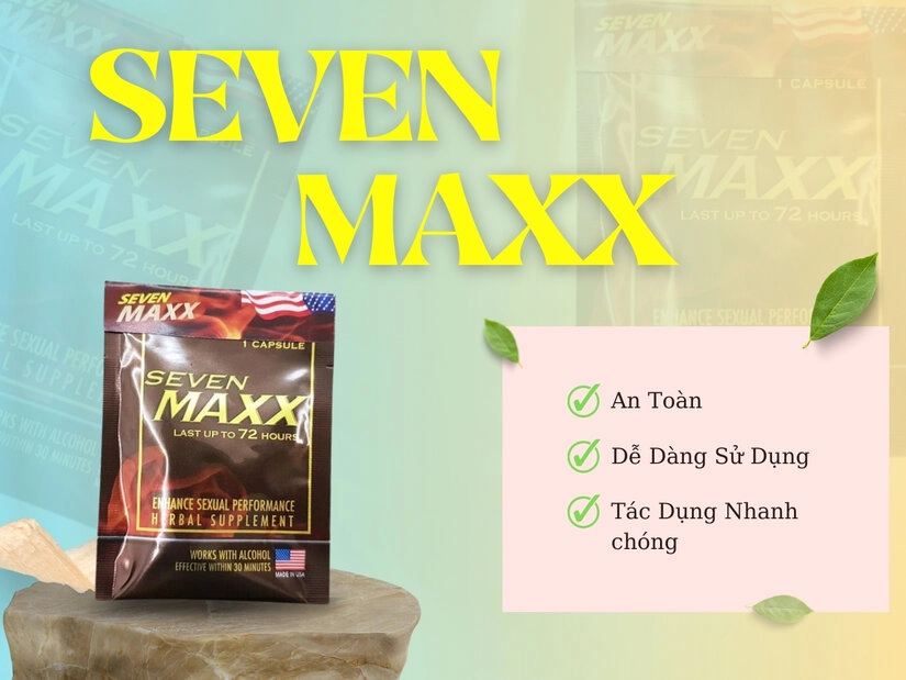 Thuốc kích dục nam SEVEN MAXX