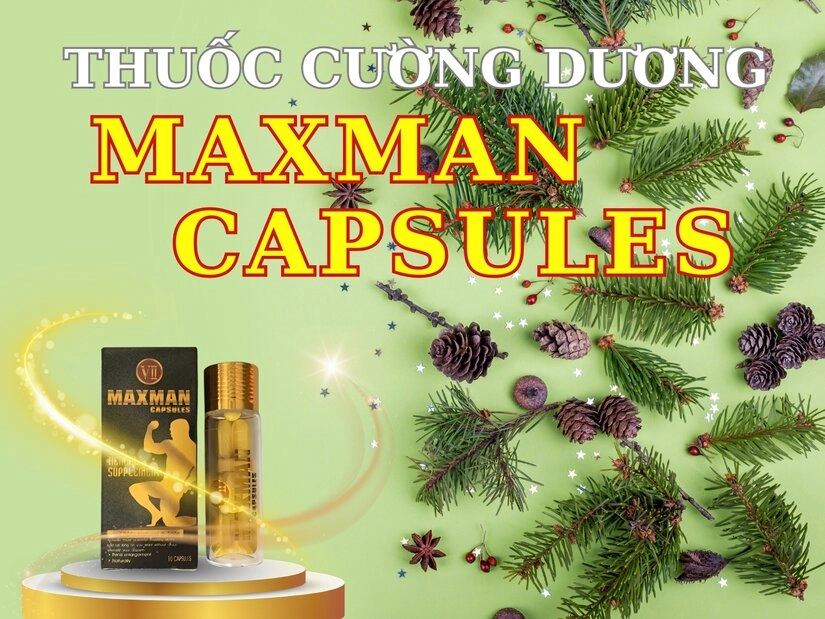 Hướng dẫn sử dụng thuốc kích dục nam MaxMan Capsules