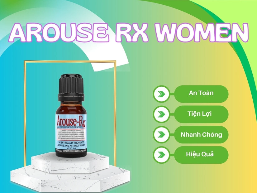 Công dụng của nước hoa kích dục nữ Arouse Rx Women