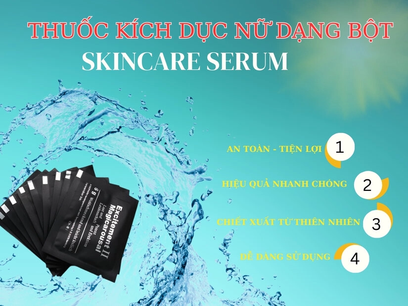 Công dụng sản phẩm thuốc kích dục nữ Excitement II