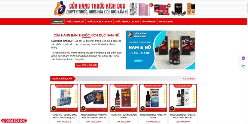 Cửa Hàng Tình Dục - Địa chỉ tin cậy cho các quý ông