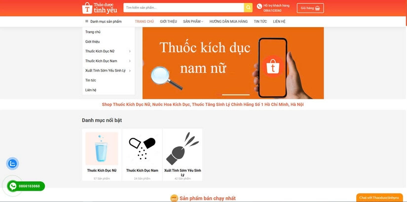 Shop Thảo Dược Tình Yêu - Đa dạng các sản phẩm tự nhiên