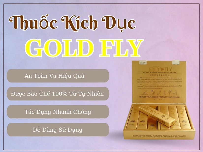 Thuốc kích dục nữ Gold Fly - (Tây Ban Nha - Spain)