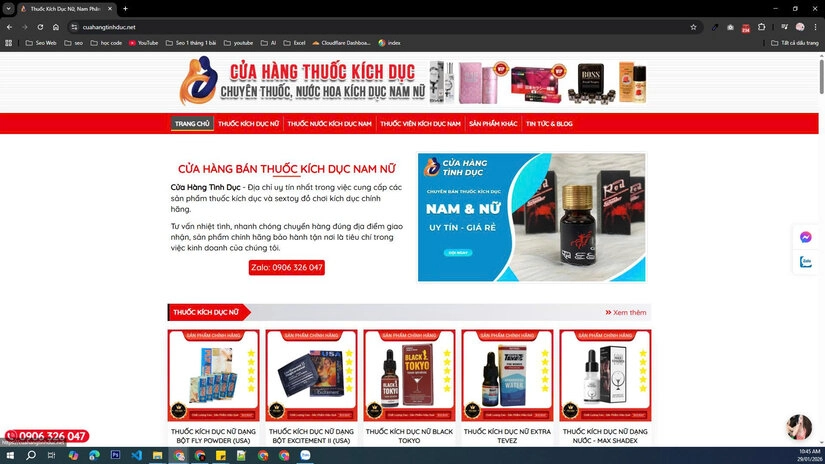 Đơn vị cung cấp thuốc kích dục nữ giá tốt tại Ba Vì, Hà Nội