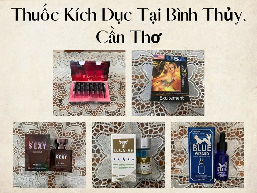 Thuốc kích dục quận Bình Thủy, Cần Thơ