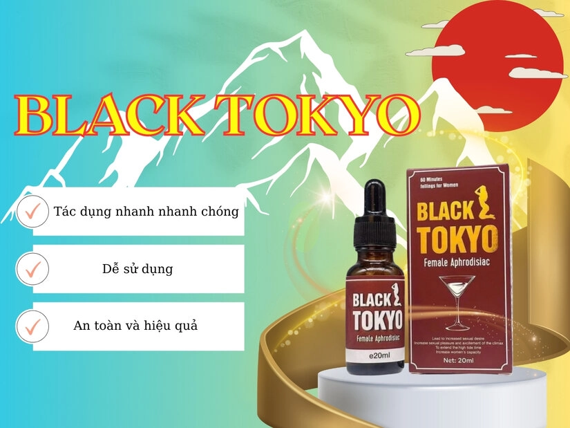 Top 2: Thuốc kích dục Black Tokyo - Japan