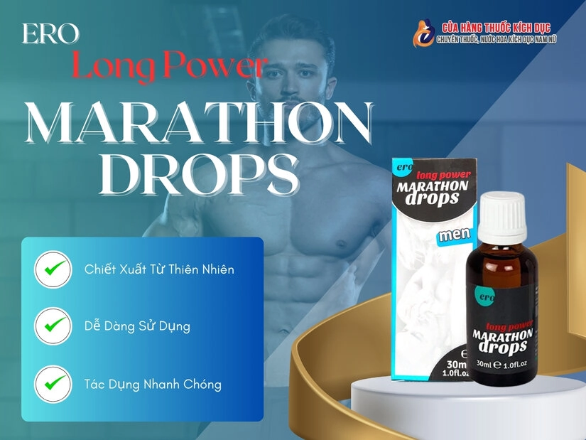 Thuốc kích dục Marathon Drops - Gernamy