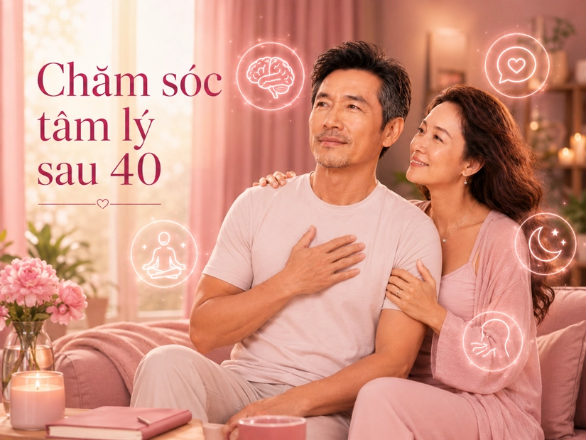 Làm sao để nam giới sau 40 giảm căng thẳng và sống nhẹ nhàng hơn?