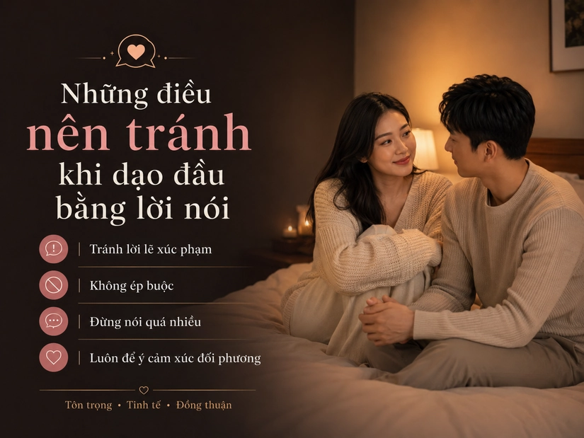 Những điều nên tránh khi dạo đầu bằng lời nói