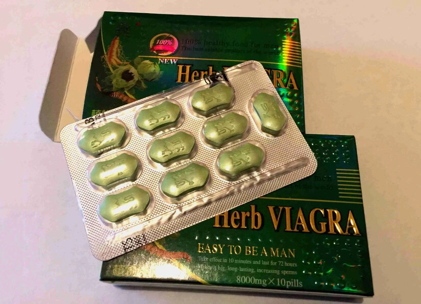 Thuốc kích dục nam Herb Viagra (bản cũ)
