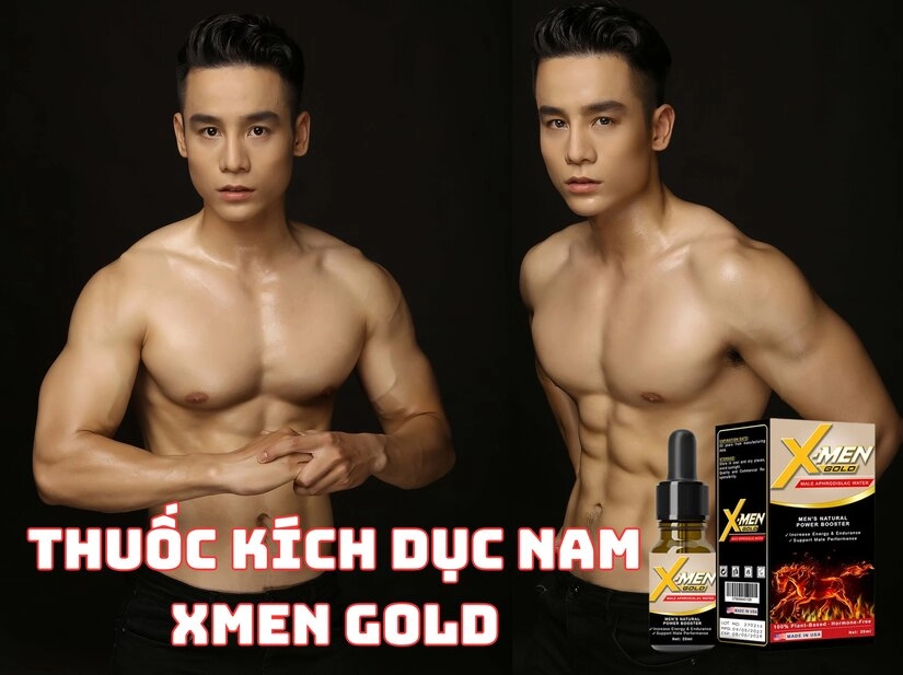 Thuốc kích dục nam dạng nước Xmen Gold