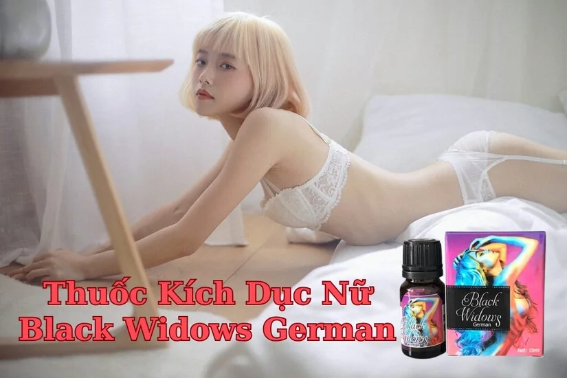 Thuốc kích dục nữ Black Widows German - Đức (Germany)