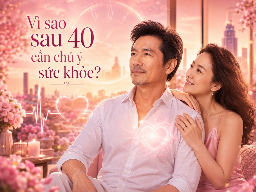 Lý do nam giới sau 40 không nên chủ quan với sức khỏe