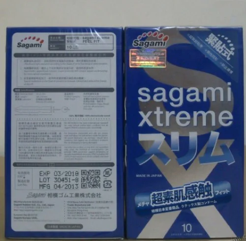 BCS36 Bao cao su Sagami Xtreme Feel Fit 3D New