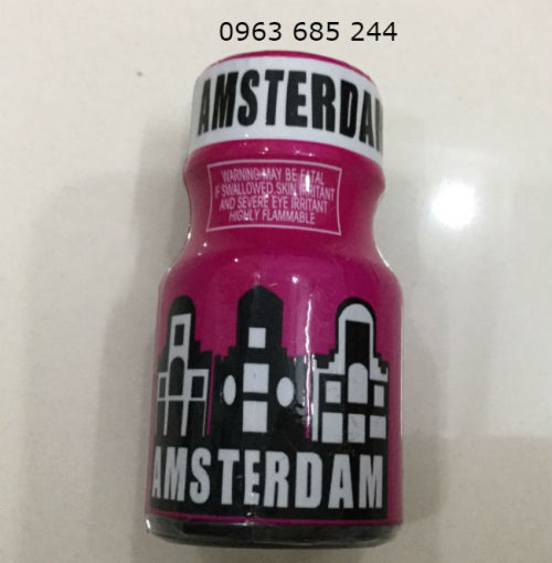 Thuốc ngửi kích thích nam nữ Amsterdam Poppers 10ml (small bottle)